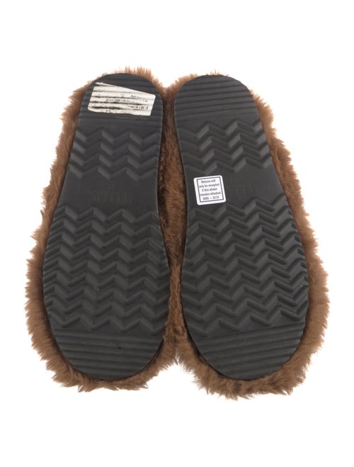 Apparis Faux Fur Slides