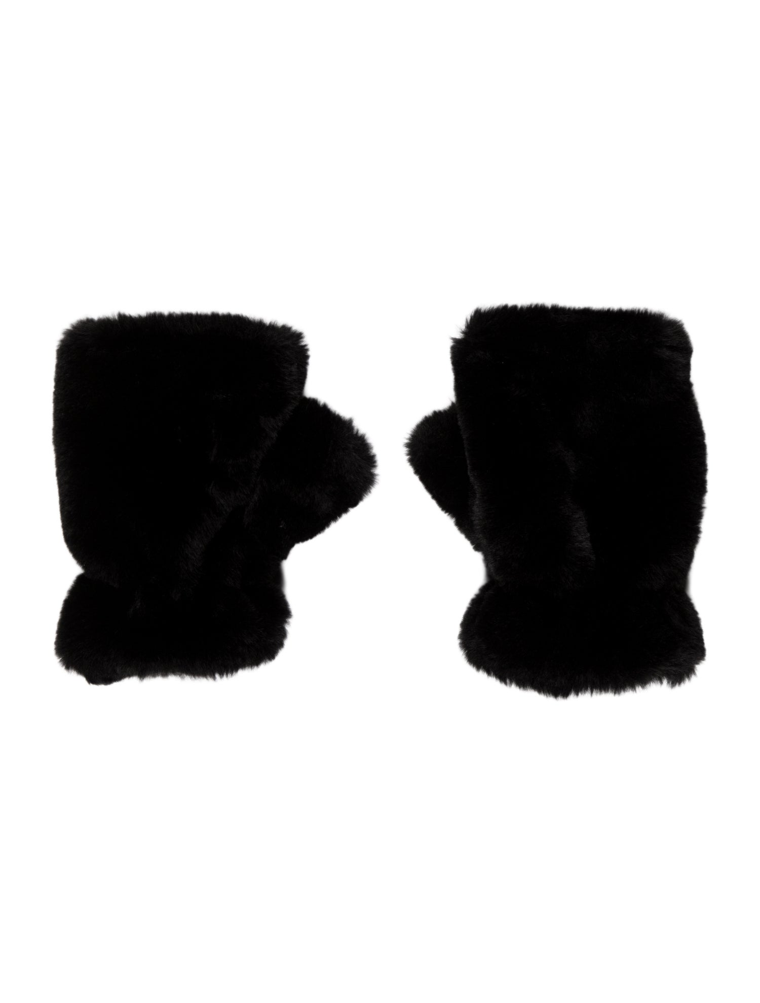 Apparis Faux Fur Mittens