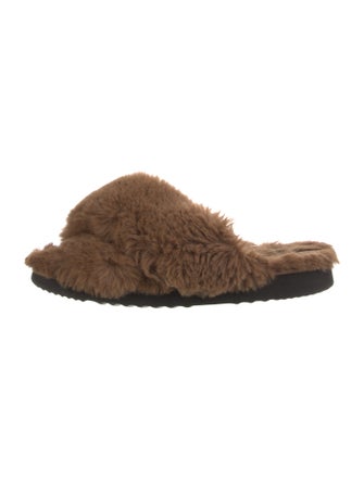 Apparis Faux Fur Slides