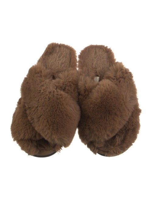 Apparis Faux Fur Slides
