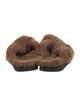 Apparis Faux Fur Slides