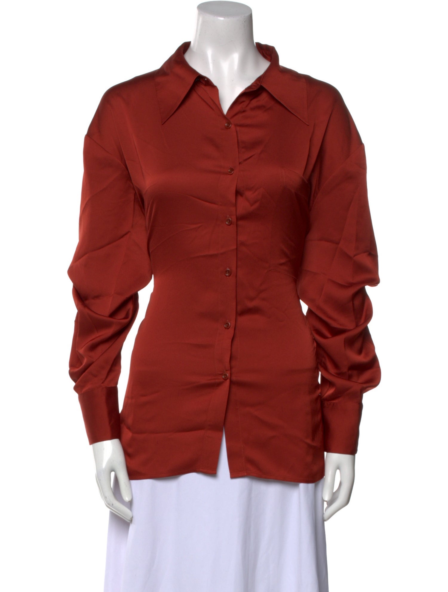 Apparis Long Sleeve Button-Up Top