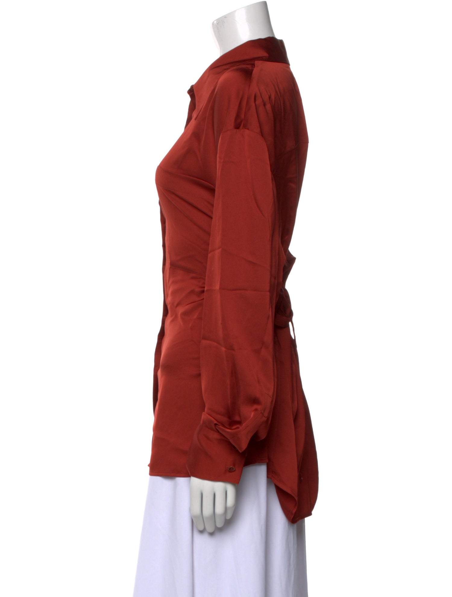 Apparis Long Sleeve Button-Up Top