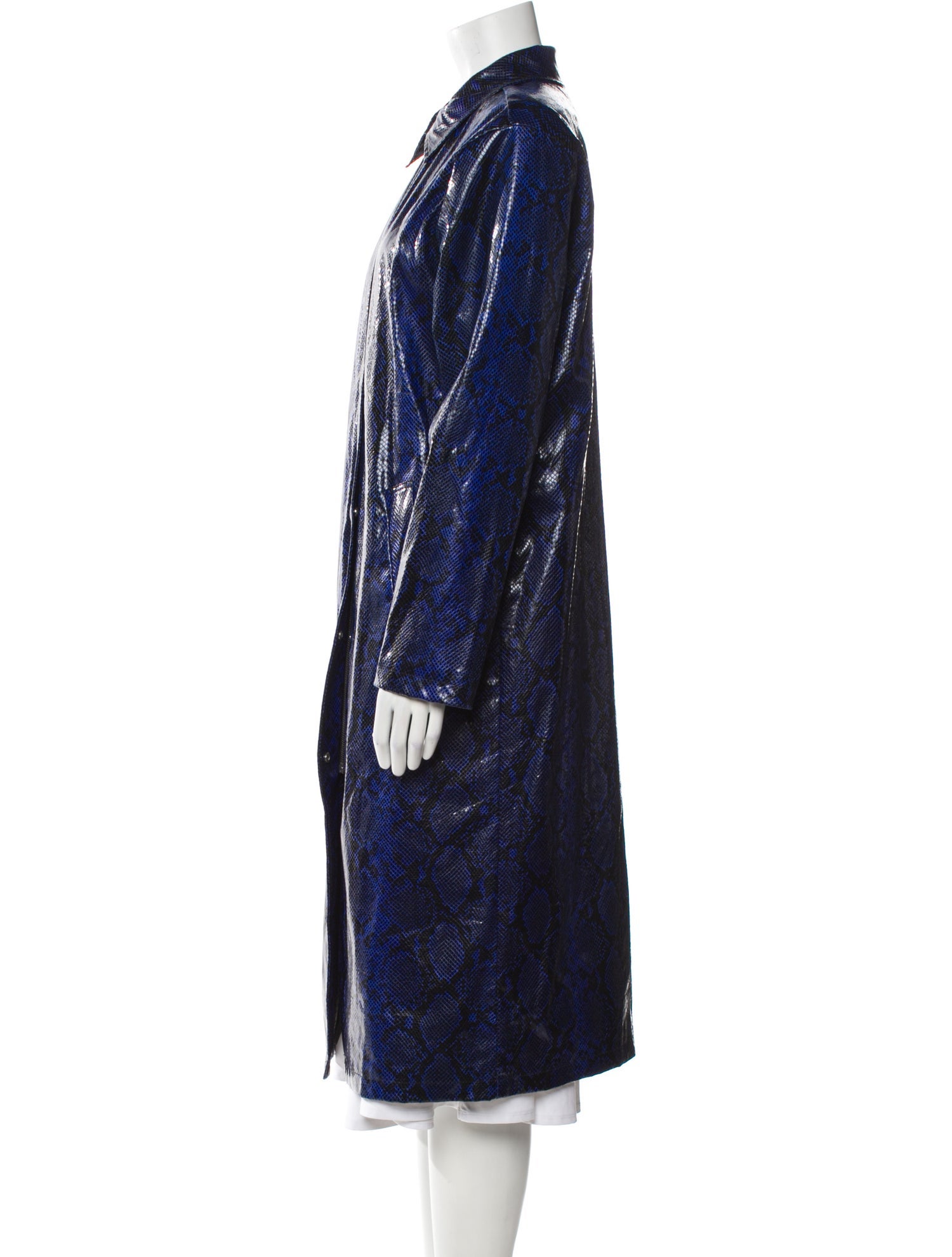 Apparis Animal Print Trench Coat