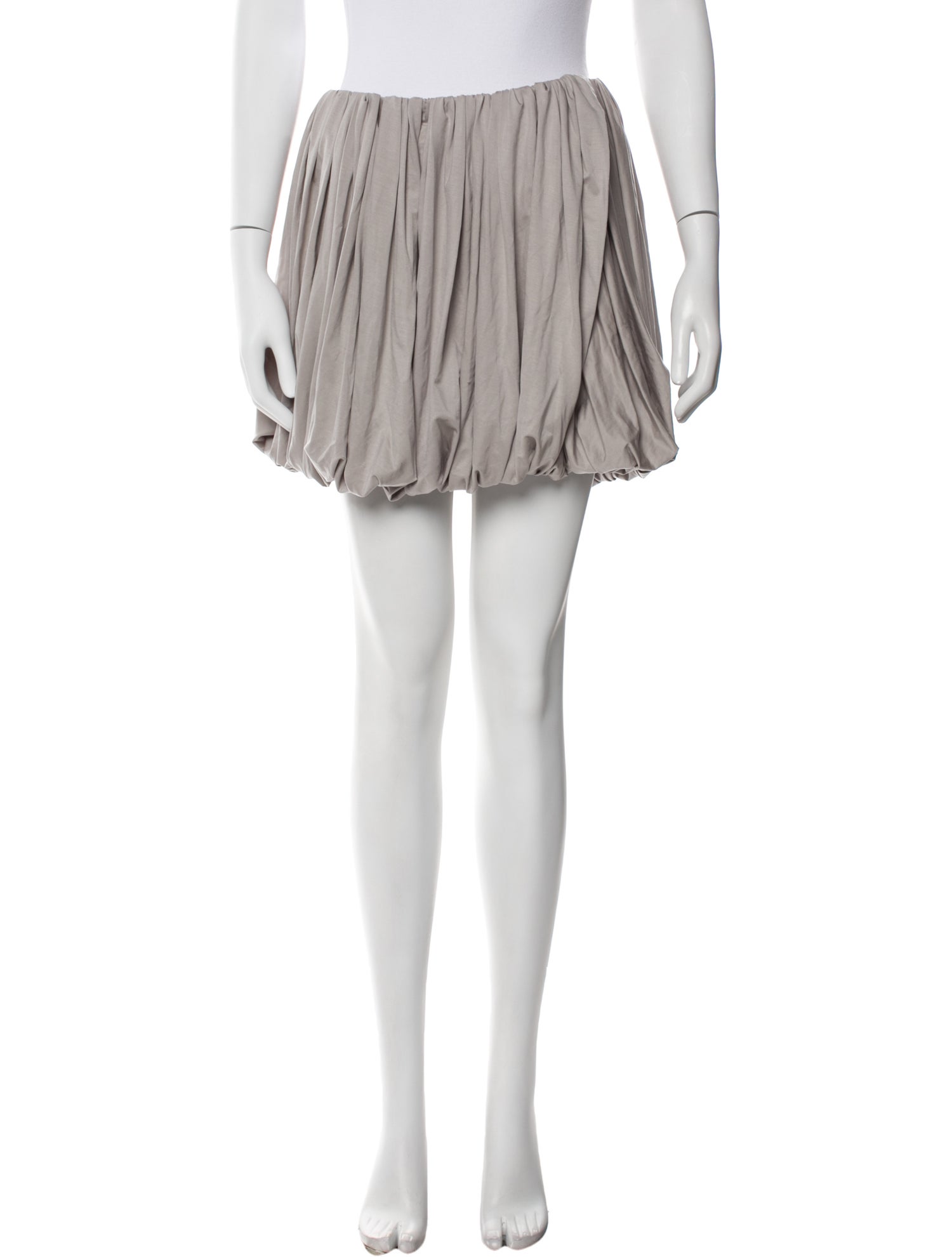 Apparis Pleated Accents Mini Skirt