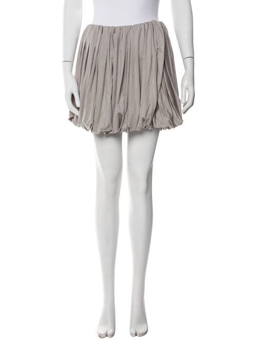 Apparis Pleated Accents Mini Skirt