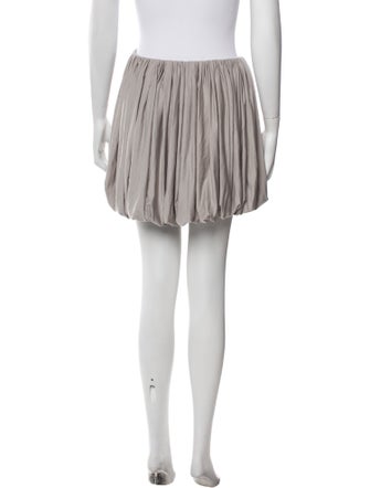 Apparis Pleated Accents Mini Skirt