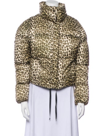 Apparis Animal Print Faux Fur Jacket