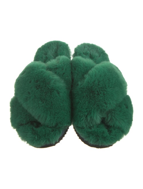 Apparis Faux Fur Slides