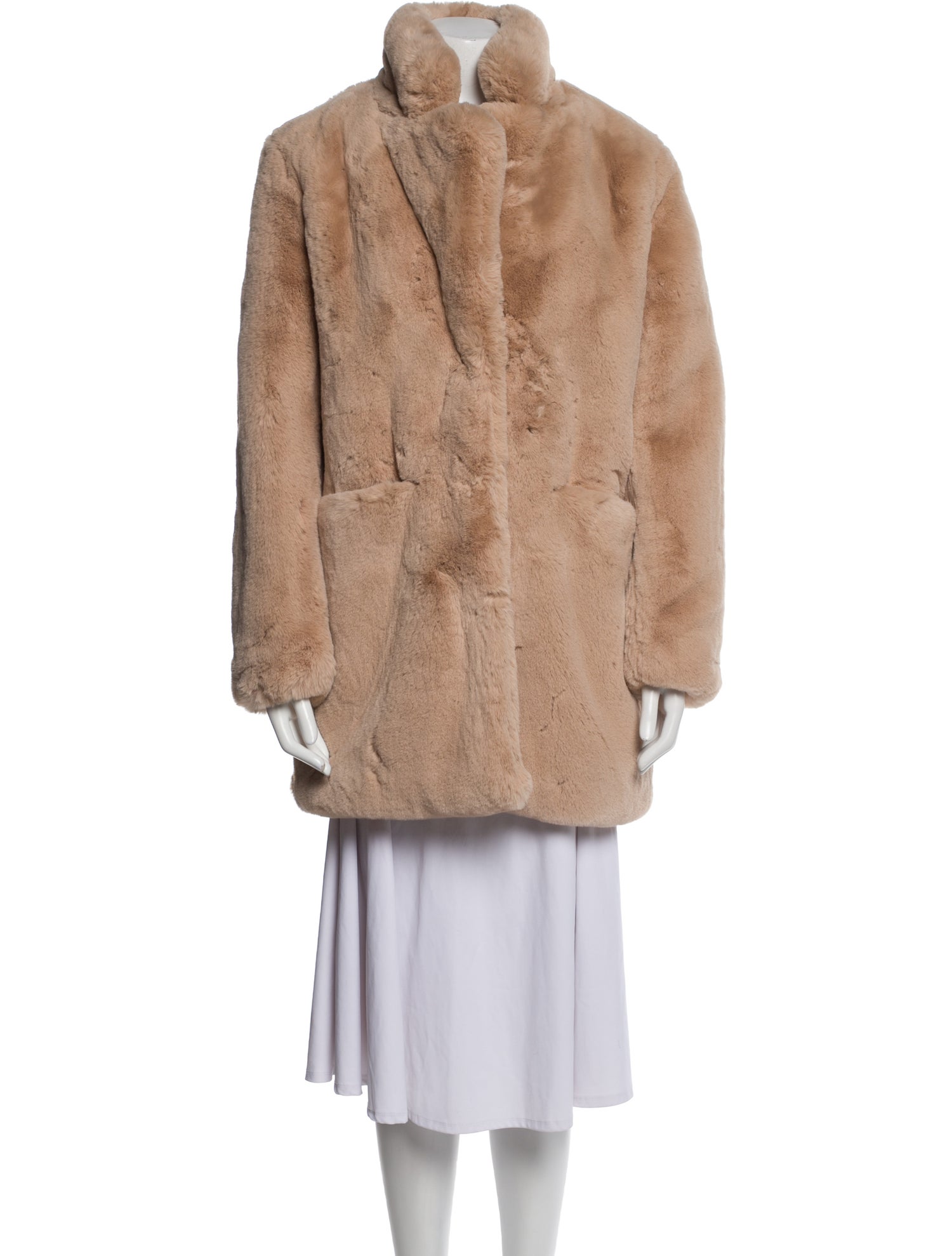 Apparis Faux Fur Coat w/ Tags