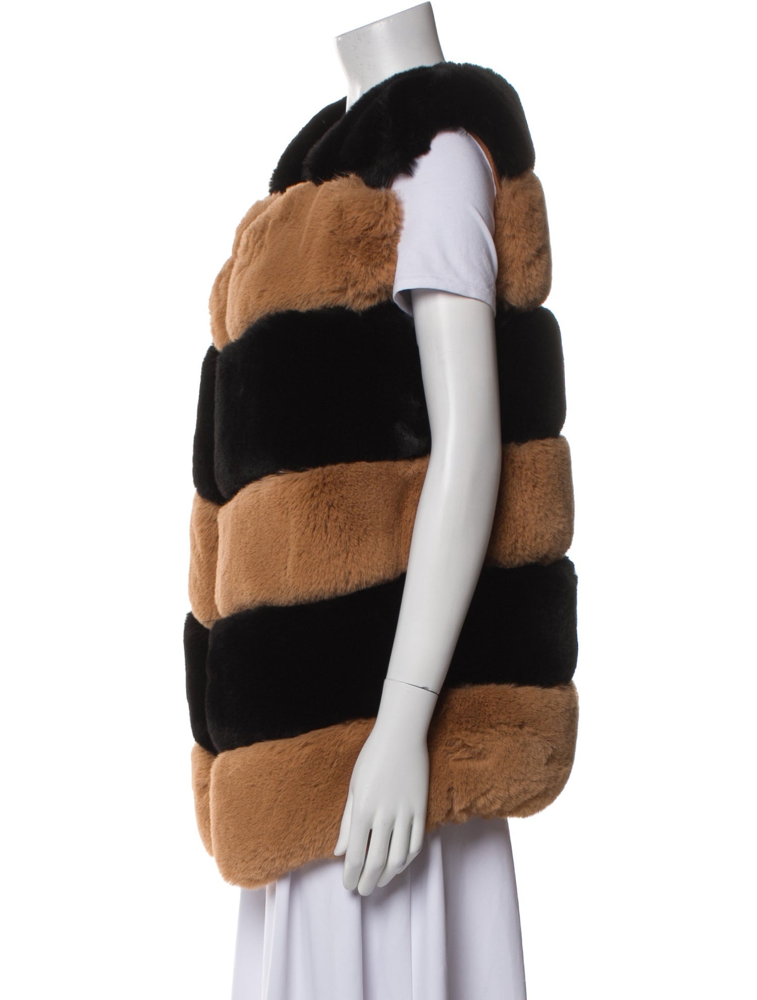 Apparis Striped Vest