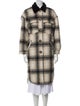 Apparis Plaid Print Coat