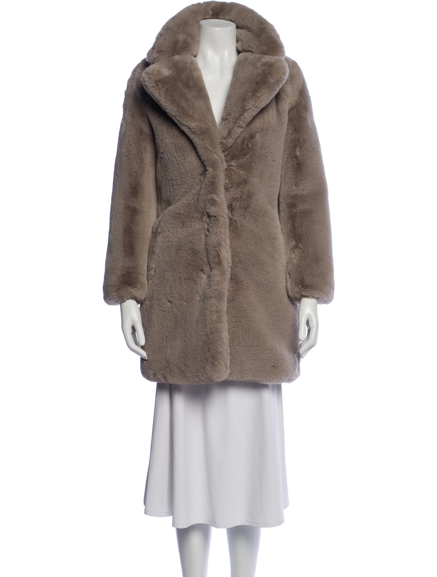 Apparis Faux Fur Coat w/ Tags