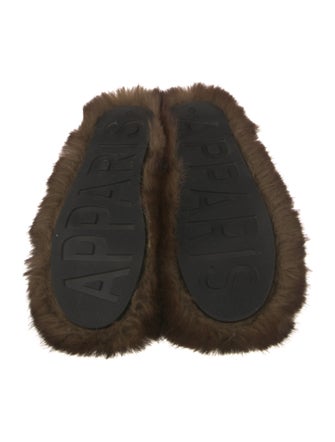 Apparis Faux Fur Slippers
