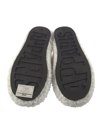 Apparis Shearling Slides