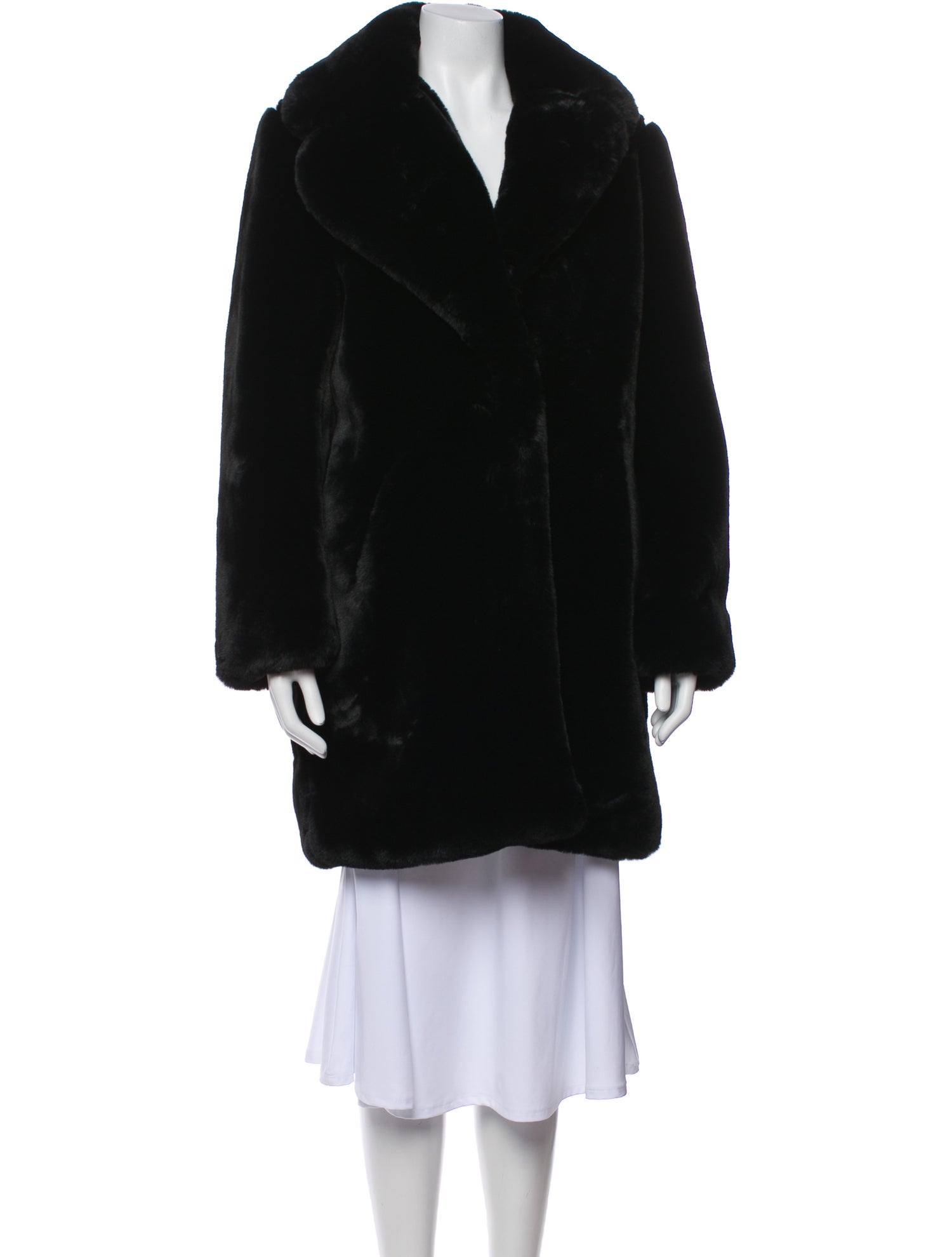 Apparis Faux Fur Coat w/ Tags