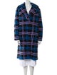 Apparis Plaid Print Coat