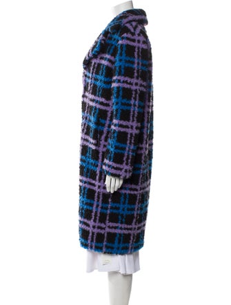 Apparis Plaid Print Coat