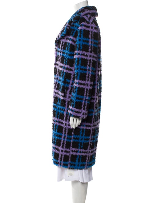 Apparis Plaid Print Coat
