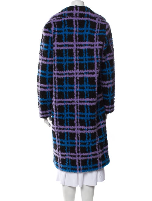 Apparis Plaid Print Coat