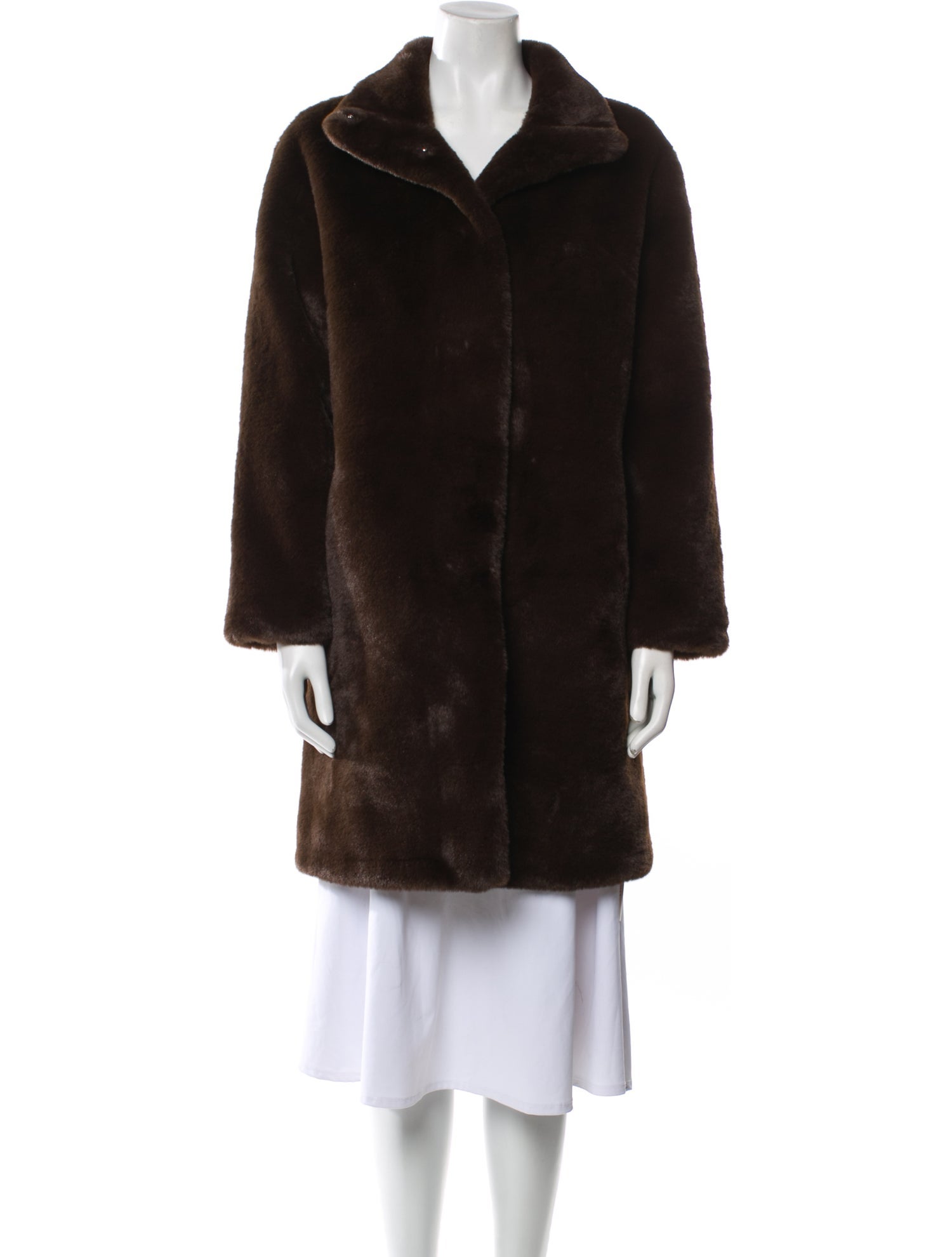 Apparis Faux Fur Coat w/ Tags