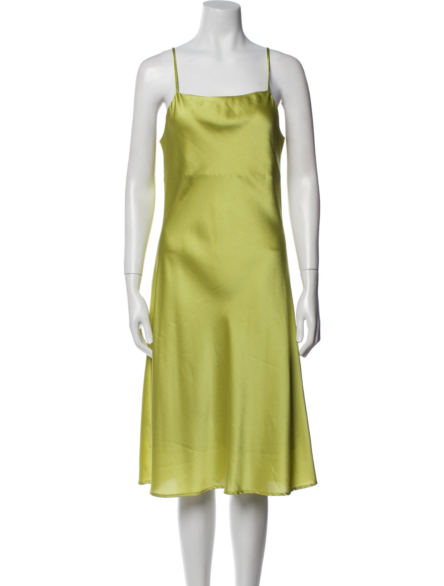 Apparis Square Neckline Knee-Length Dress