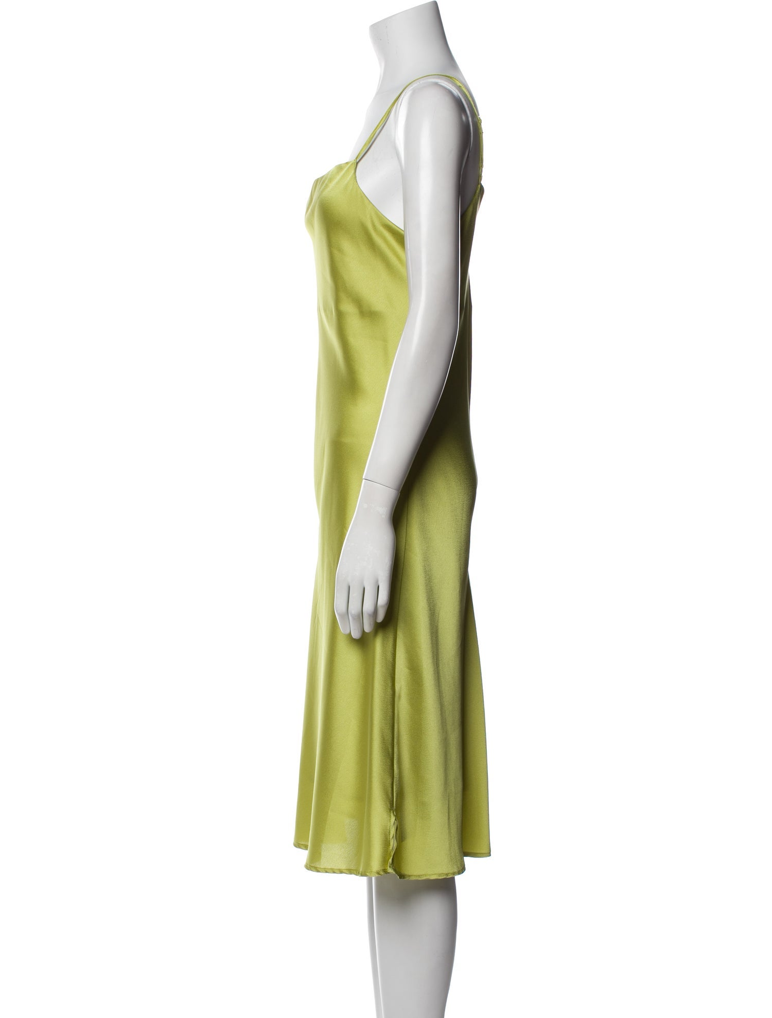 Apparis Square Neckline Knee-Length Dress