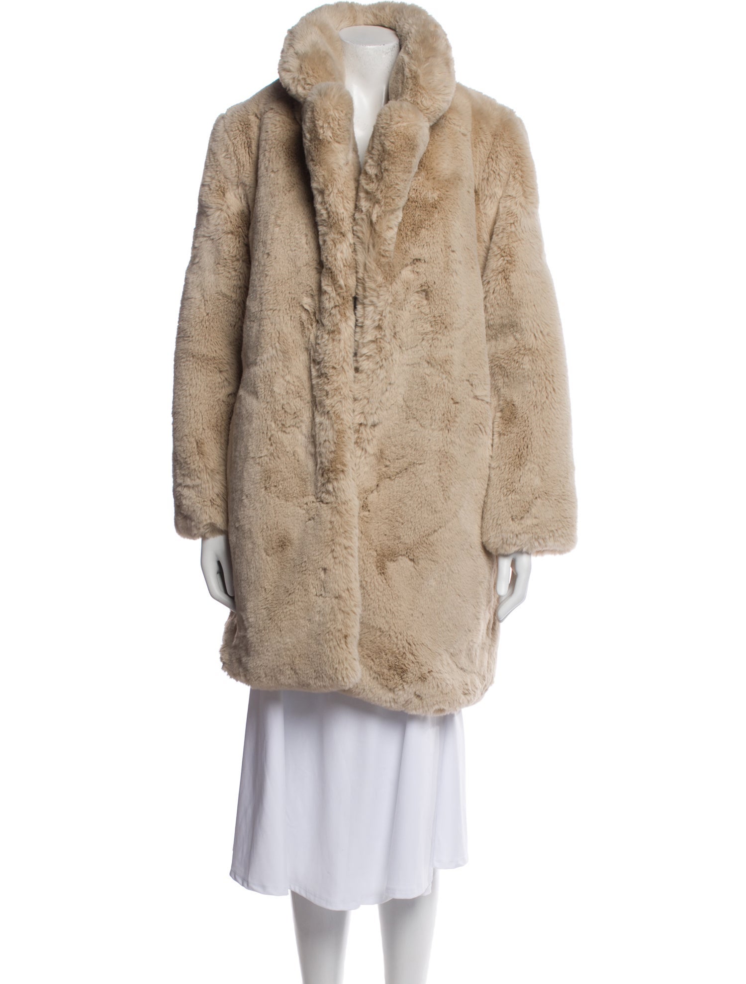 Apparis Faux Fur Coat w/ Tags