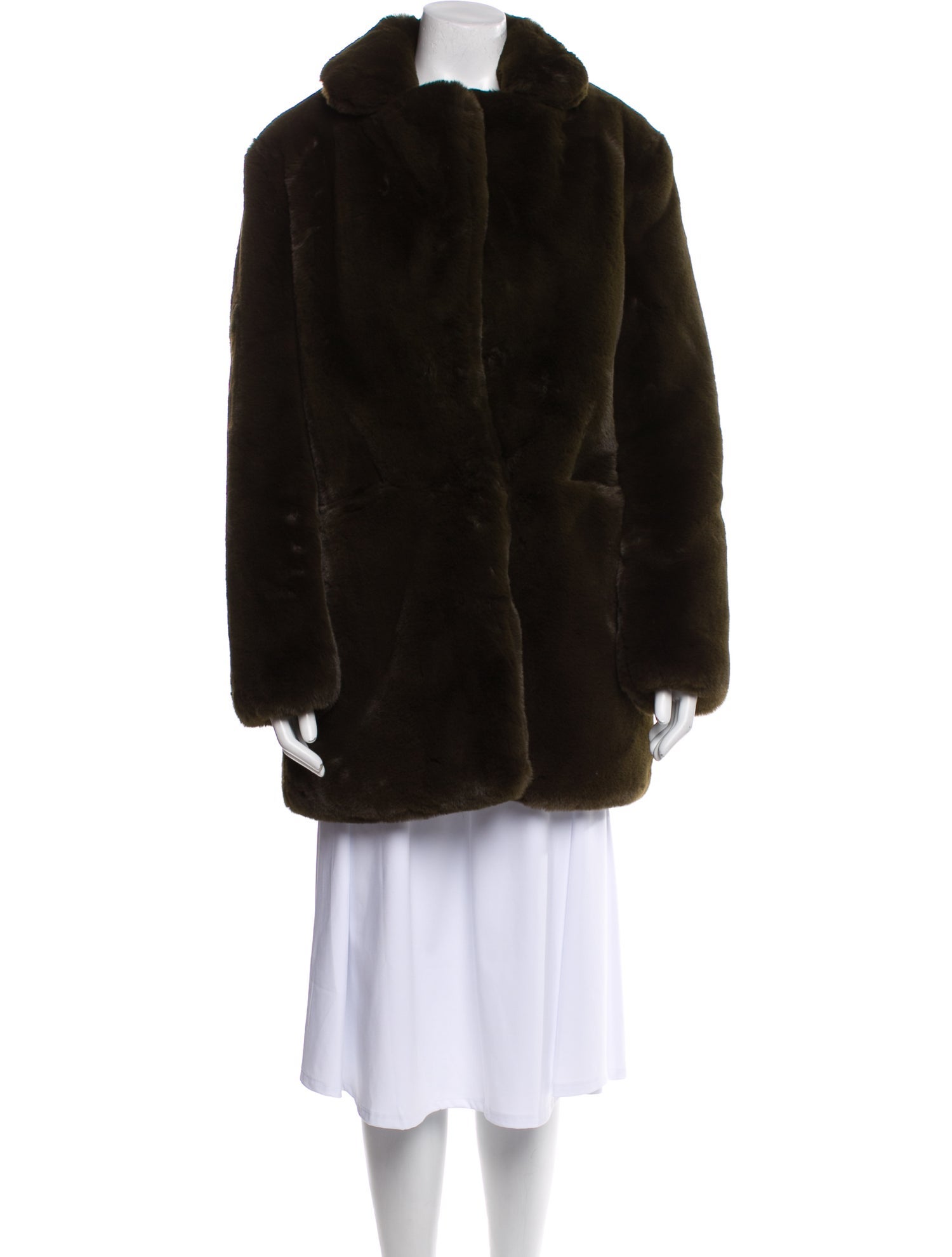 Apparis Faux Fur Coat