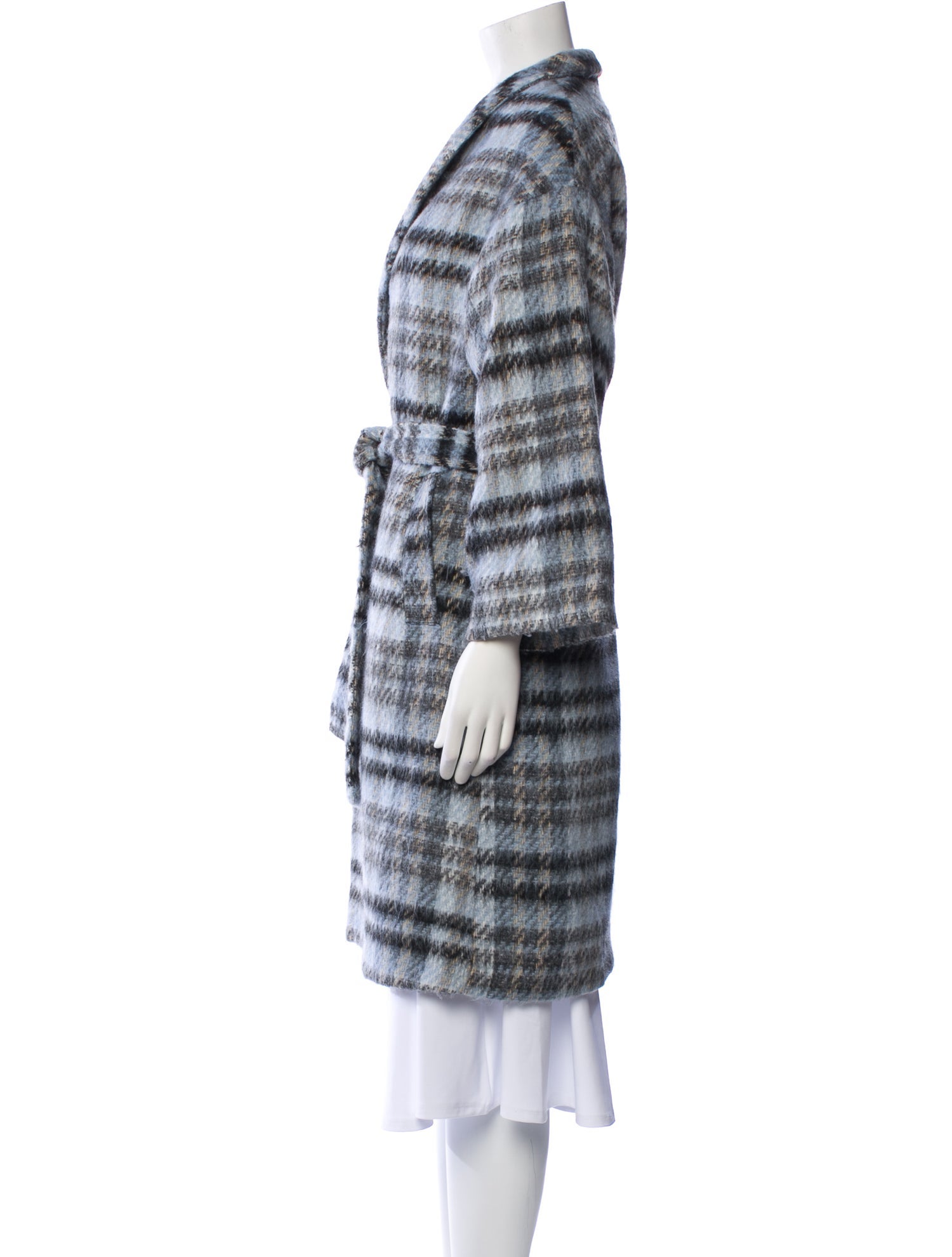 Apparis Plaid Print Jacket