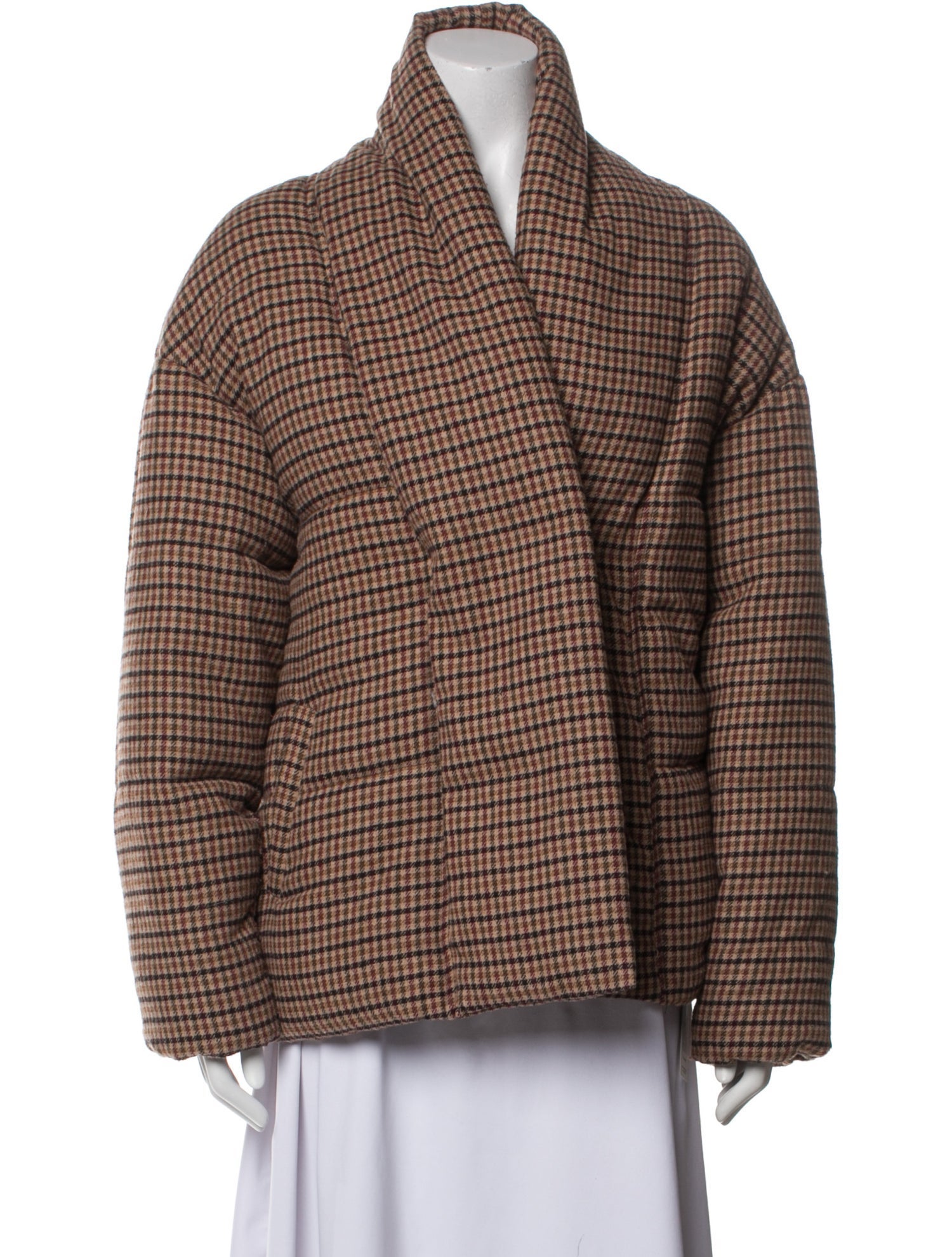 Apparis Houndstooth Print Jacket
