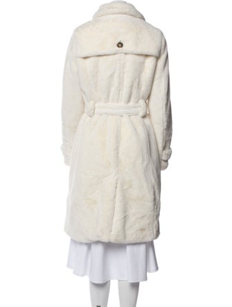 Apparis Faux Fur Trench Coat