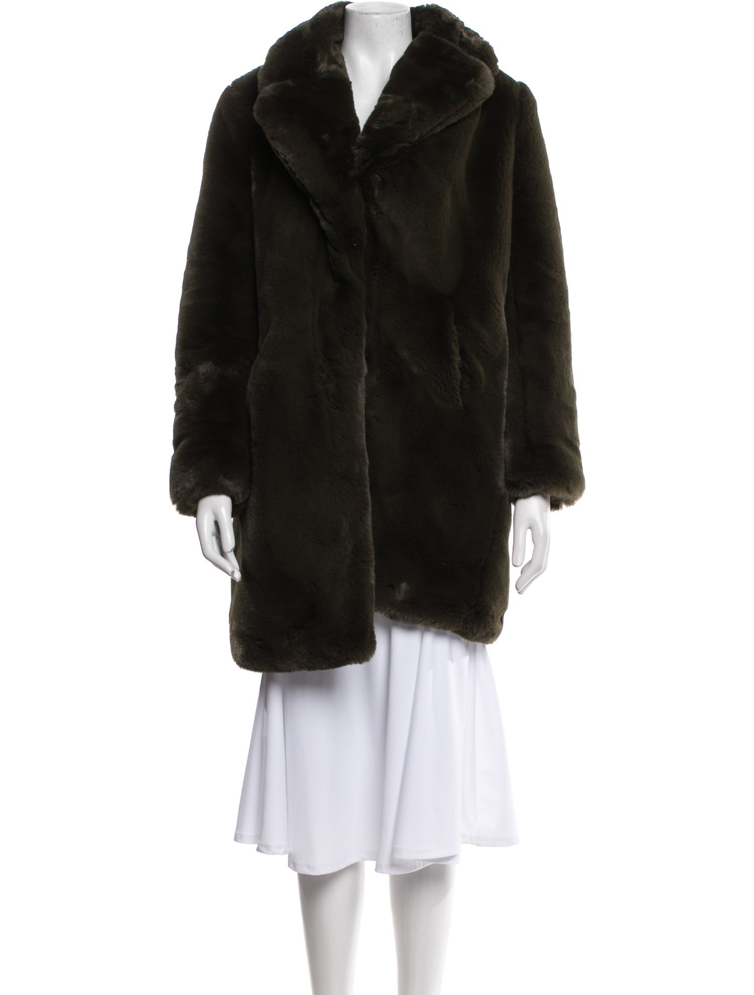 Apparis Faux Fur Coat
