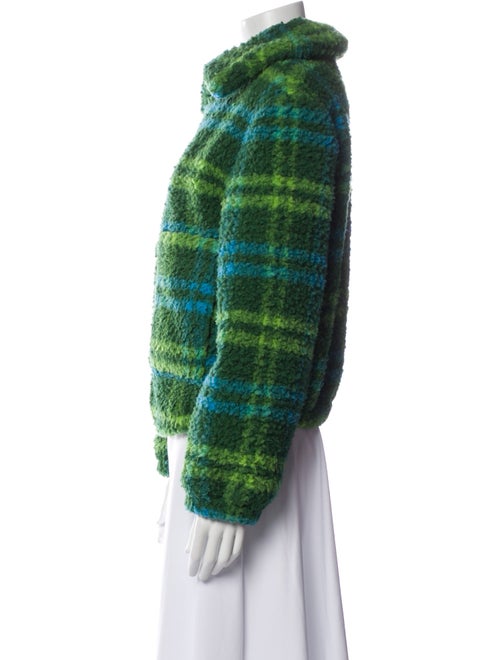 Apparis Plaid Print Jacket