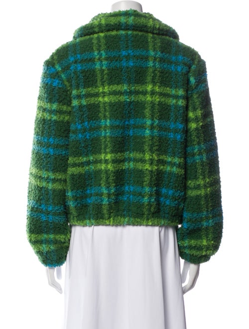 Apparis Plaid Print Jacket