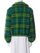 Apparis Plaid Print Jacket