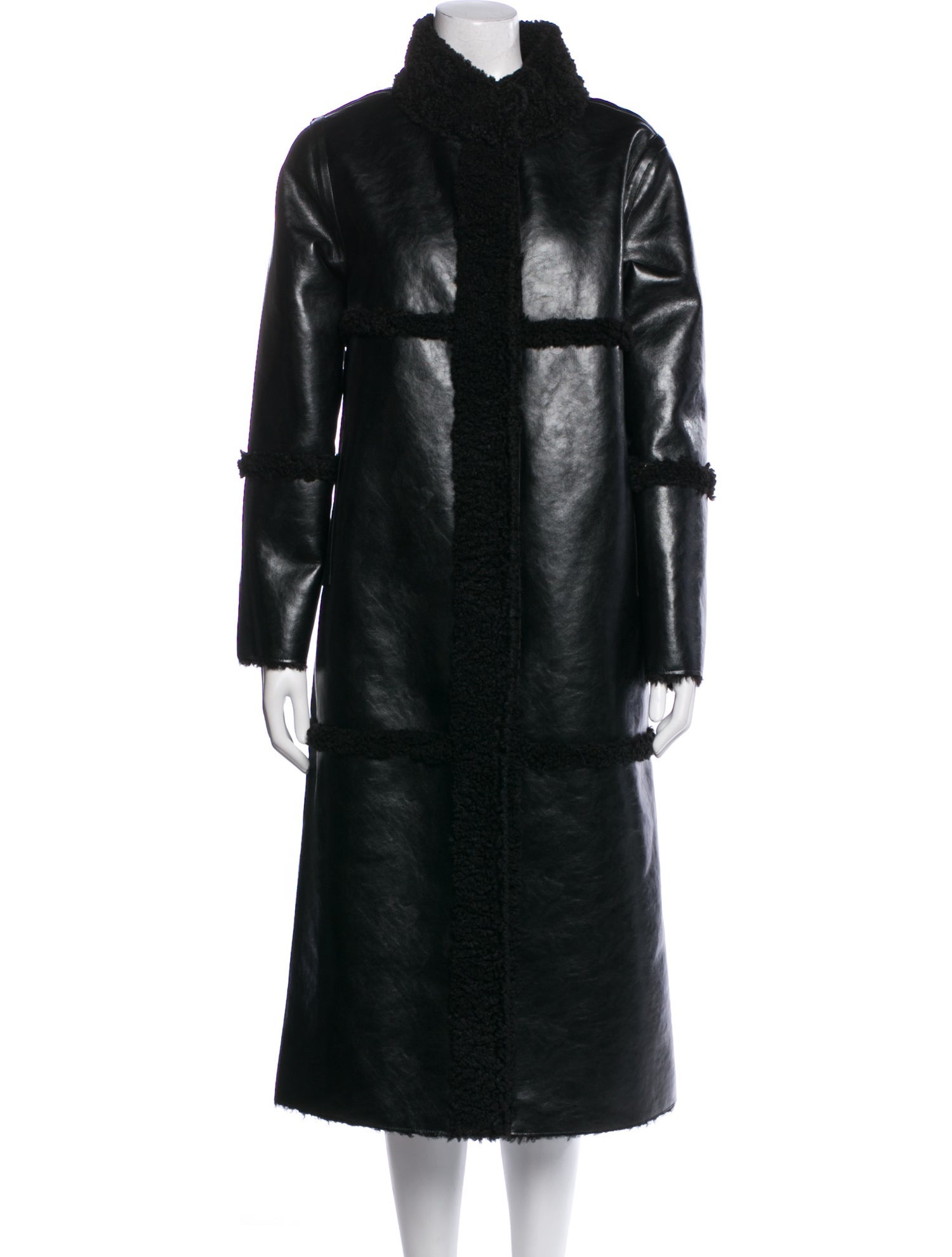 Apparis Faux Leather Faux Fur Coat w/ Tags