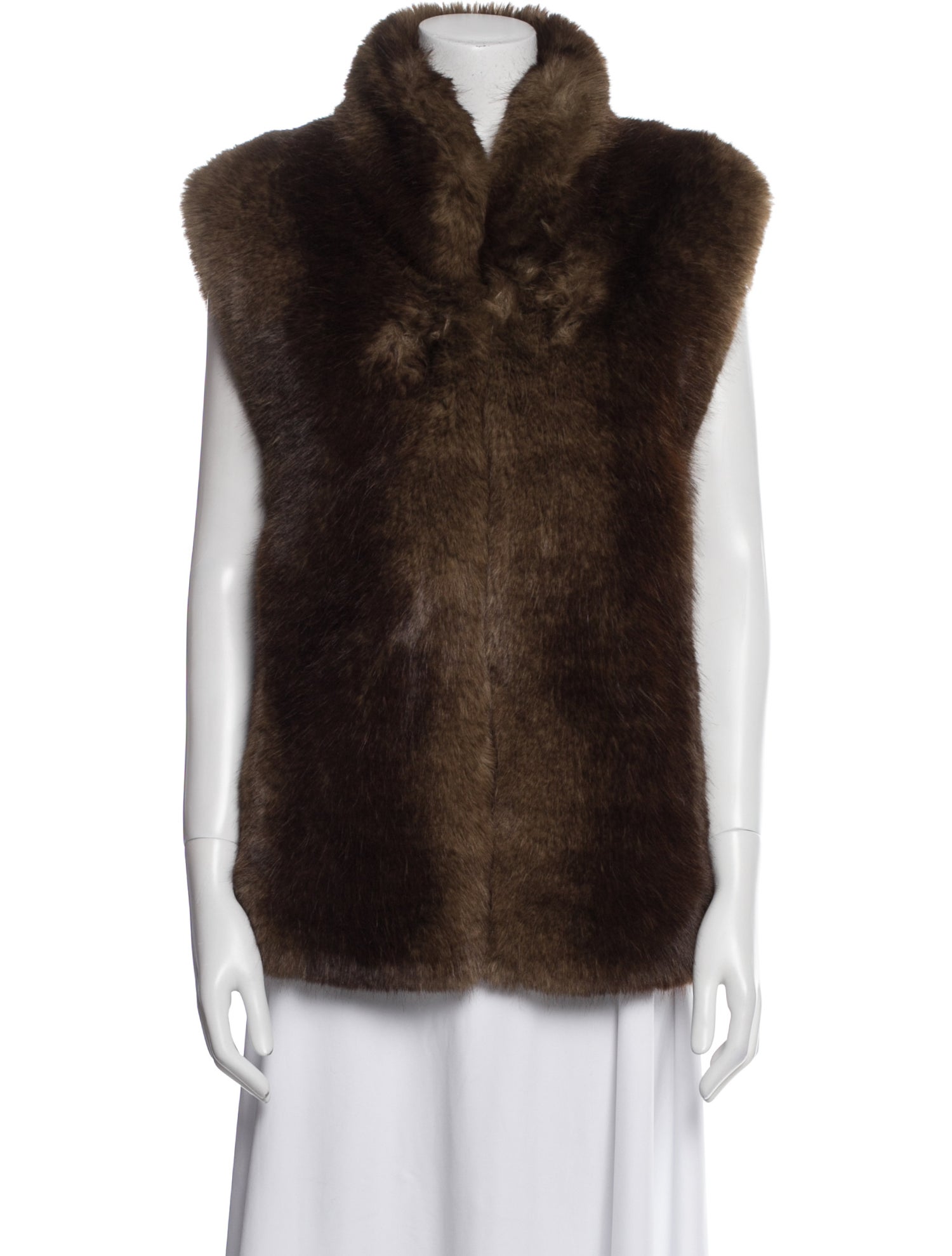 Apparis Faux Fur Vest