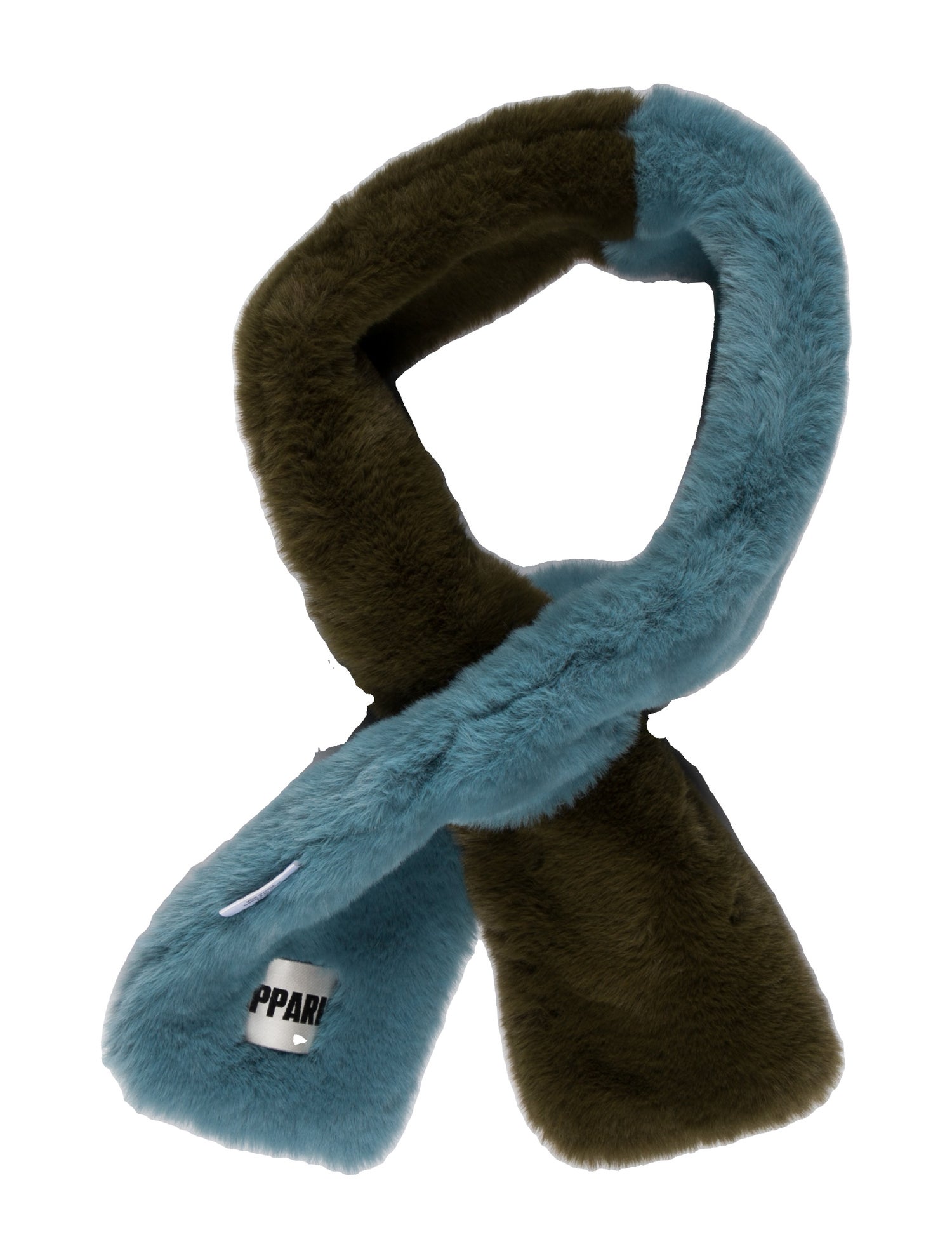 Apparis Colorblock Pattern Scarf