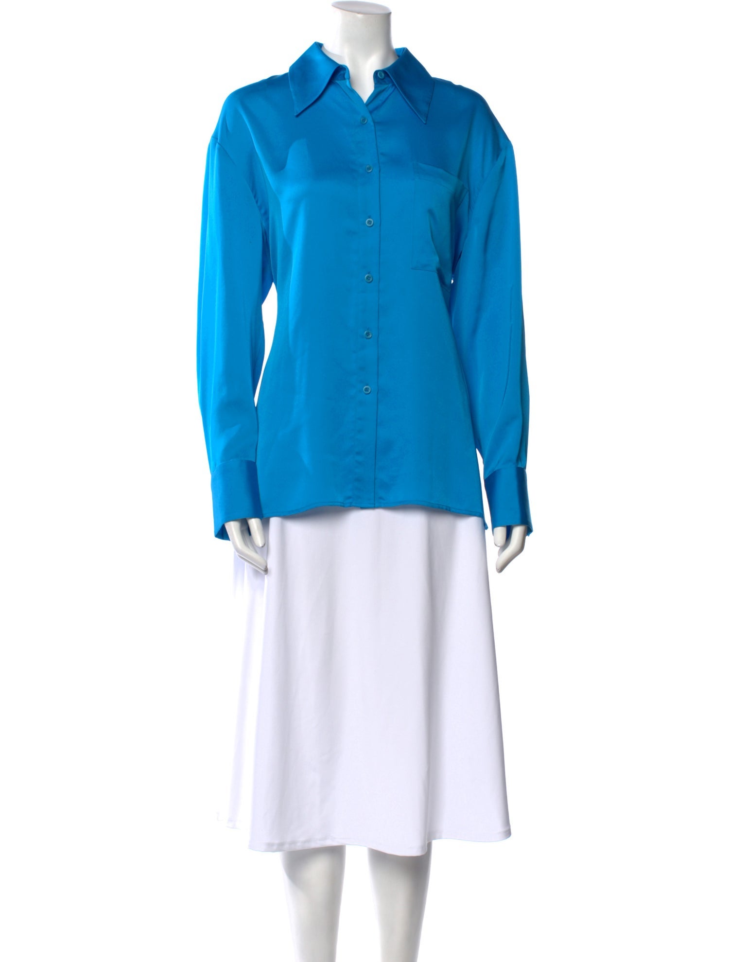 Apparis Long Sleeve Button-Up Top w/ Tags