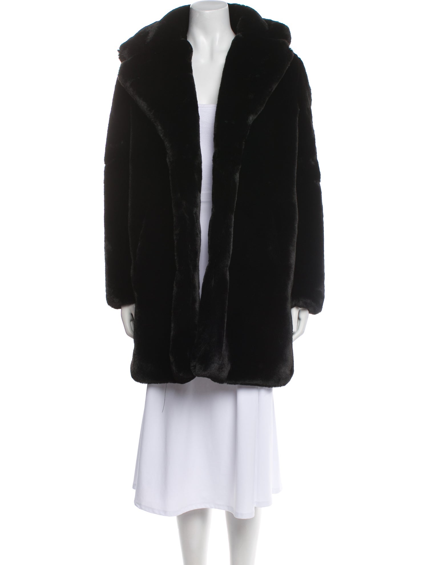 Apparis Faux Fur Faux Fur Coat w/ Tags