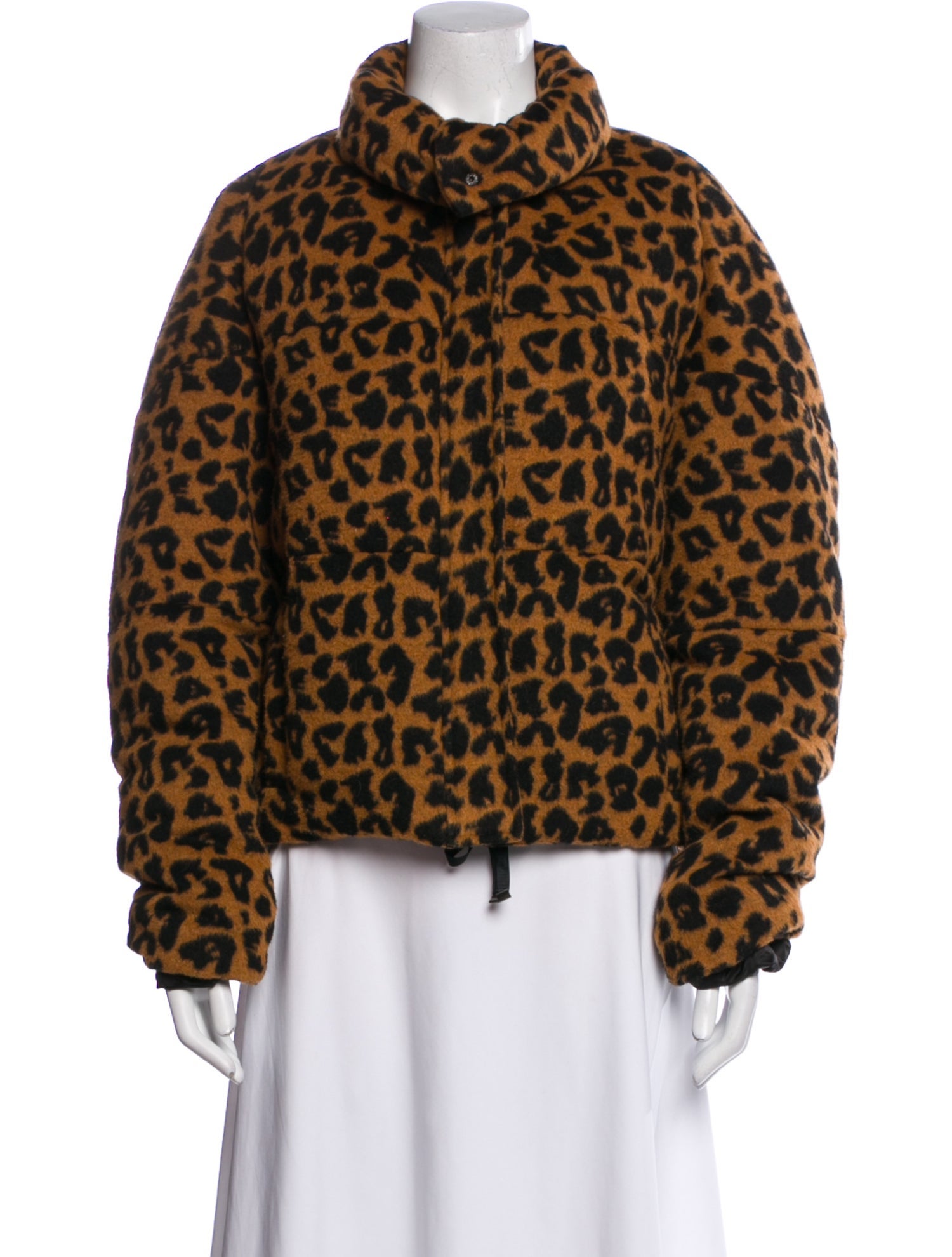 Apparis Animal Print Faux Fur Jacket