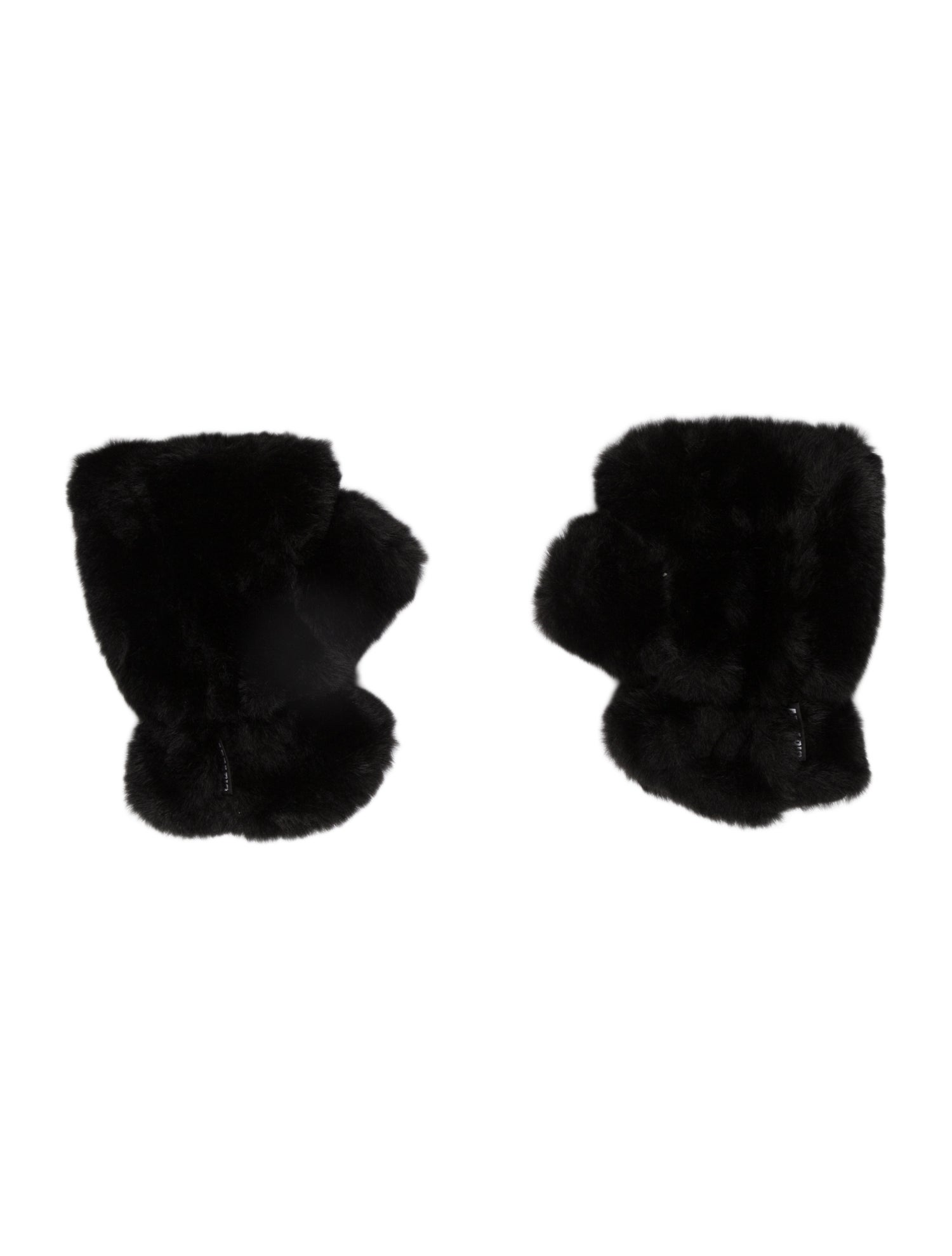 Apparis Faux Fur Fingerless Gloves