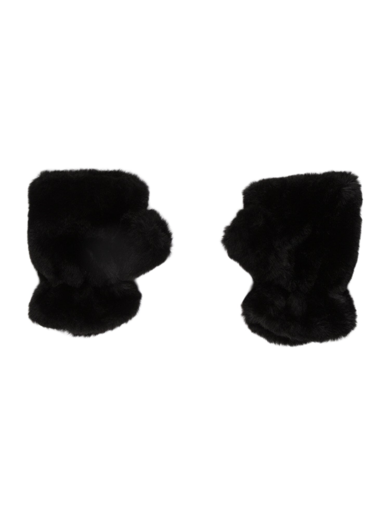 Apparis Faux Fur Fingerless Gloves