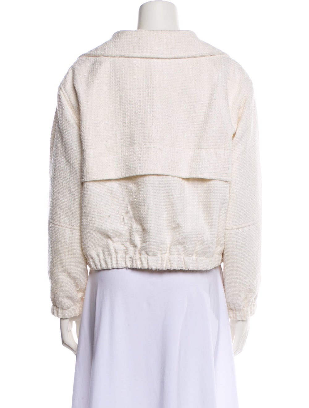 Apparis Jacket Neutrals Collarless Patch Pockets & - image 3