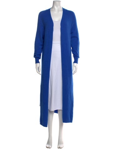 Pre-owned Apparis Open Front Sweater In Blue