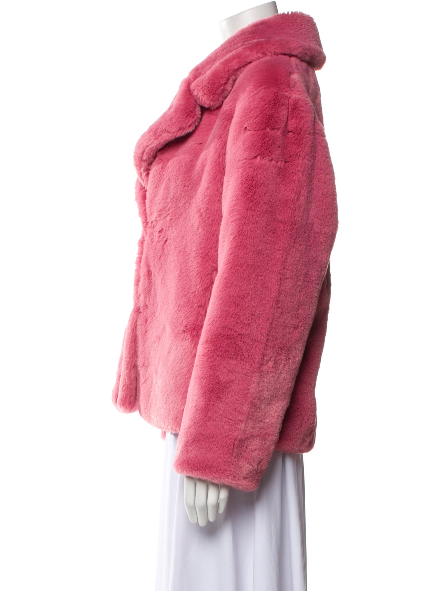 Apparis X Mansur Gavriel Faux Fur Jacket