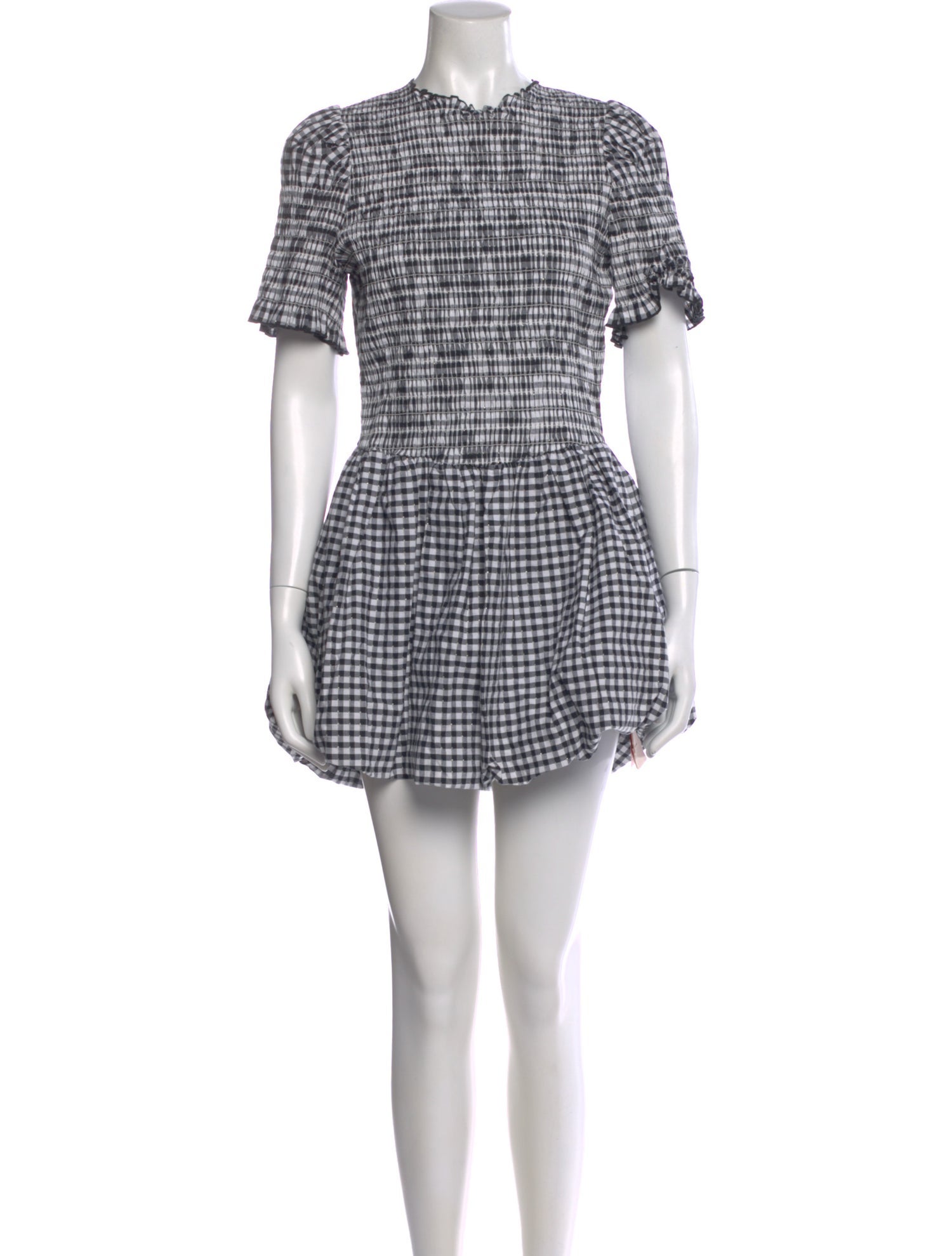 Apres Studio Plaid Print Mini Dress w/ Tags