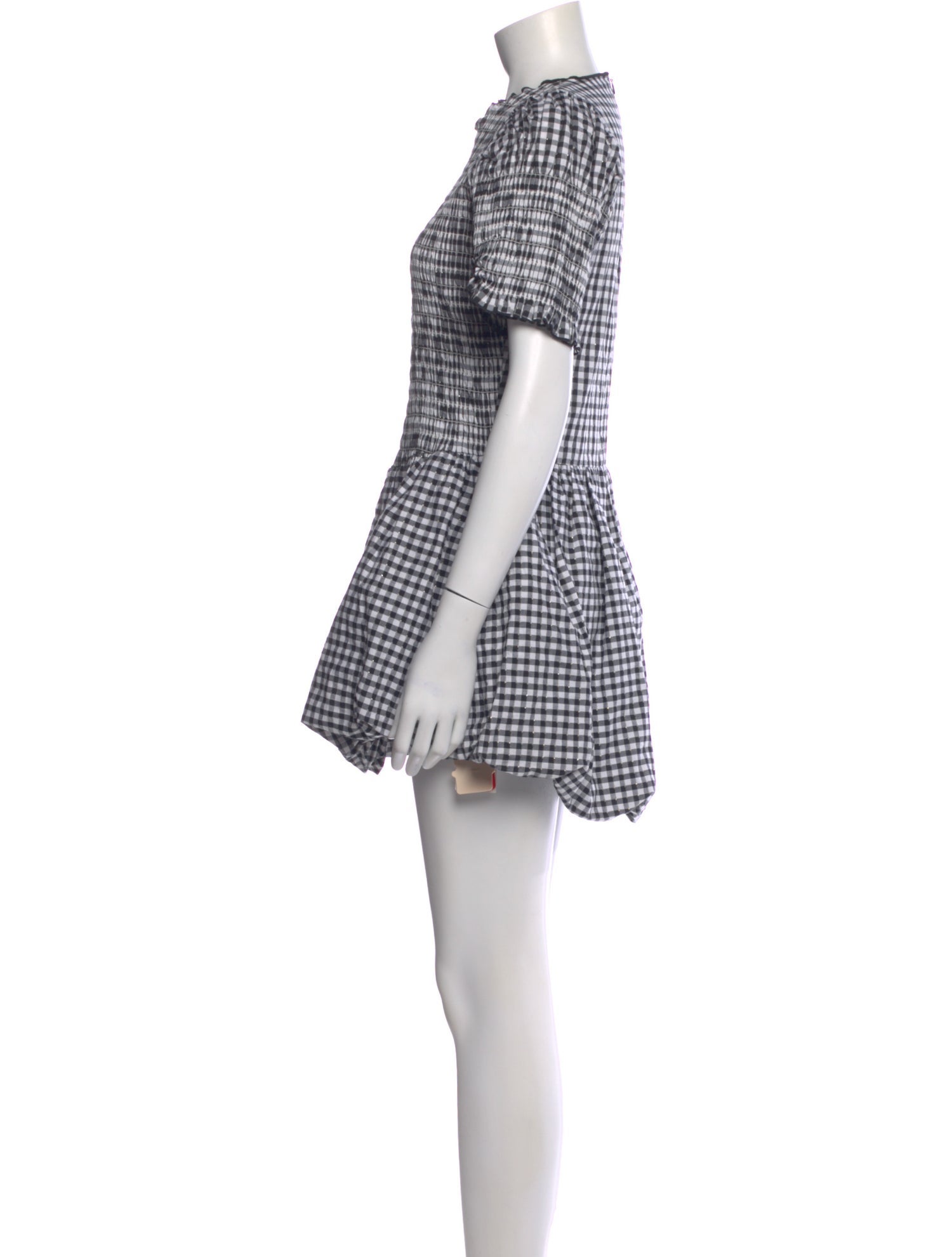 Apres Studio Plaid Print Mini Dress w/ Tags