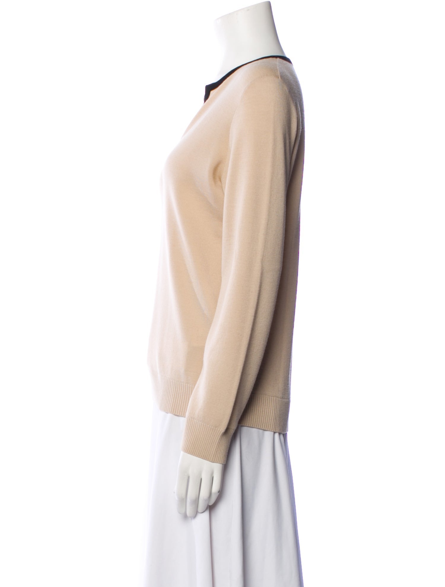 A.P.C. x Vanessa Seward Merino Wool V-Neck Sweater